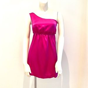 Mimi Turner Shoulder Silk Dress (M)